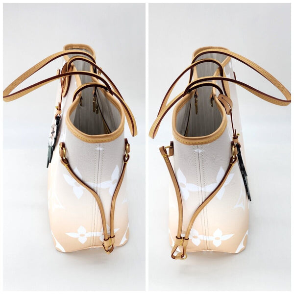 Louis Vuitton Neverfull Giant MM Tote W/ Pochette M45679 Monogram Woman Auth