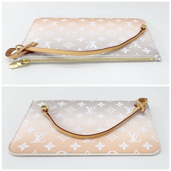 Louis Vuitton Neverfull Giant MM Tote W/ Pochette M45679 Monogram Woman Auth