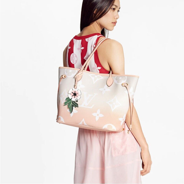 Louis Vuitton Neverfull Giant MM Tote W/ Pochette M45679 Monogram Woman Auth