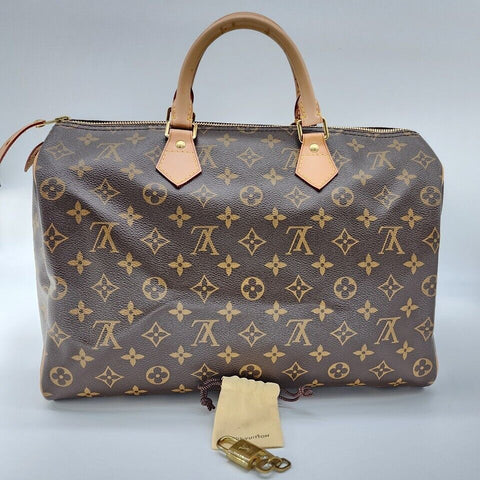 Louis Vuitton Speedy 35 Tote in Monogram Canvas in Mint Condition