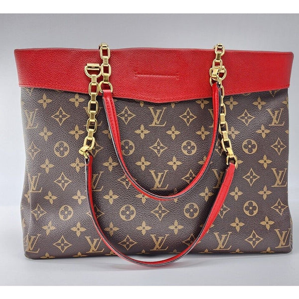 Louis Vuitton Pallas MM Satchel in Monogram Canvas | Mint Condition