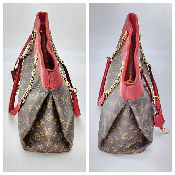 Louis Vuitton Pallas MM Satchel in Monogram Canvas | Mint Condition