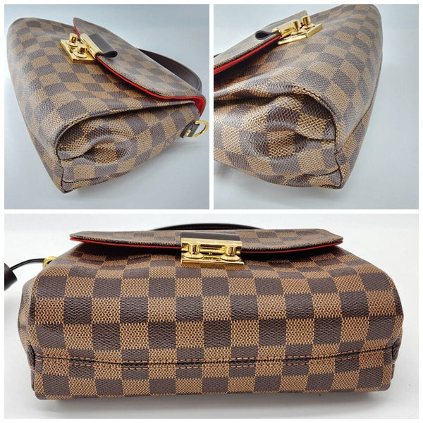 Louis Vuitton Croisette Damier Ebene Canvas Crossbody bag | Like New Condition