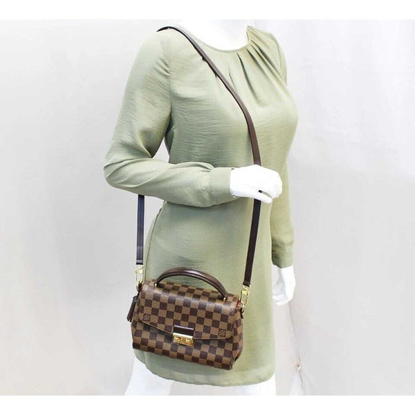 Louis Vuitton Croisette Damier Ebene Canvas Crossbody bag | Like New Condition
