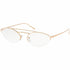 New Authentic Prada Women's Eyeglasses Pink Gold Frame w/Demo Lens PR62VV SVF1O1