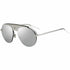New Authentic Dior Women Sunglasses Palladium w/Grey Lens Dio(R)evoluti 2 010/0T