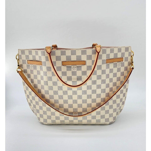 Louis Vuitton Girolata Shoulder Bag in Damier Azur Canvas | Like New Condition