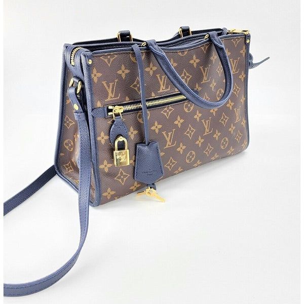 Louis Vuitton Navy Monogram Marine Popincourt NM PM Shoulder Bag | Like New