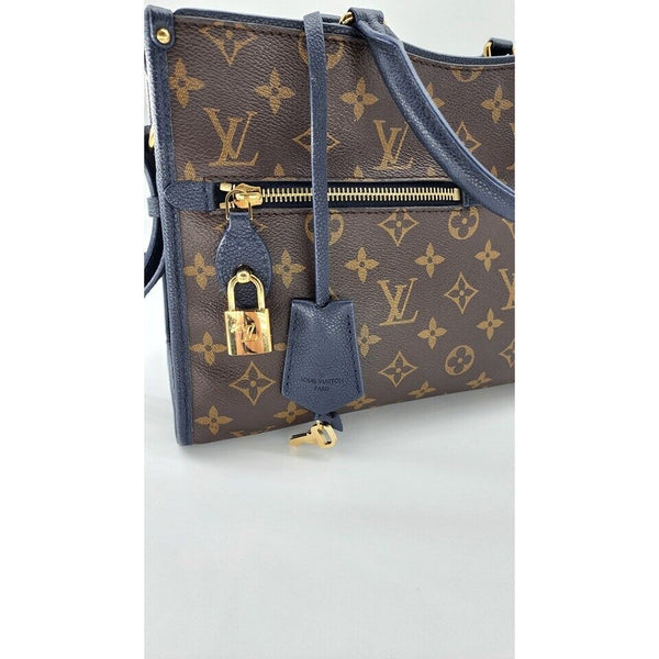 Louis Vuitton Navy Monogram Marine Popincourt NM PM Shoulder Bag | Like New