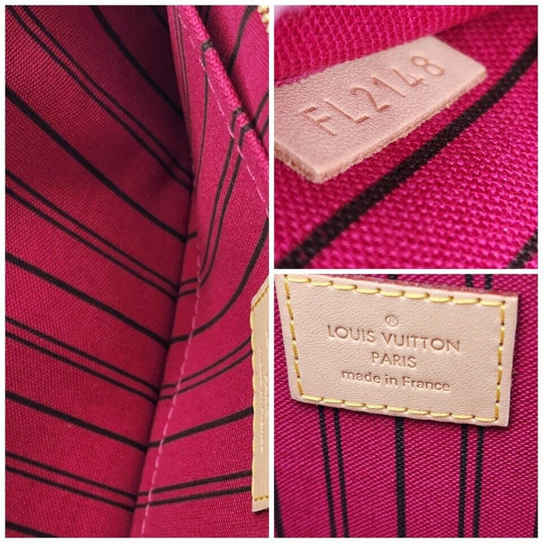 Louis Vuitton Neverfull GM Tote W/Pochette in Monogram Canvas in Mint Condition