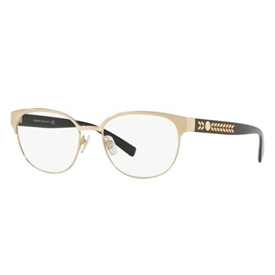 Versace VE1256-1252-53 Gold Demo Lens Women's Eyeglasses