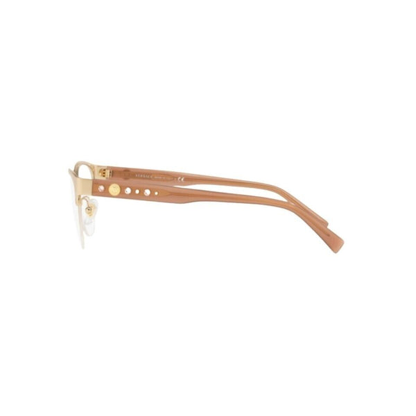 Versace VE1255B 1002 52 Ladies Gold Tone Square Eyeglass Frames