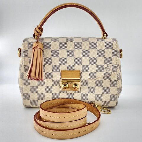 Louis Vuitton Croisette Damier Azur Canvas Crossbody bag | Mint Condition