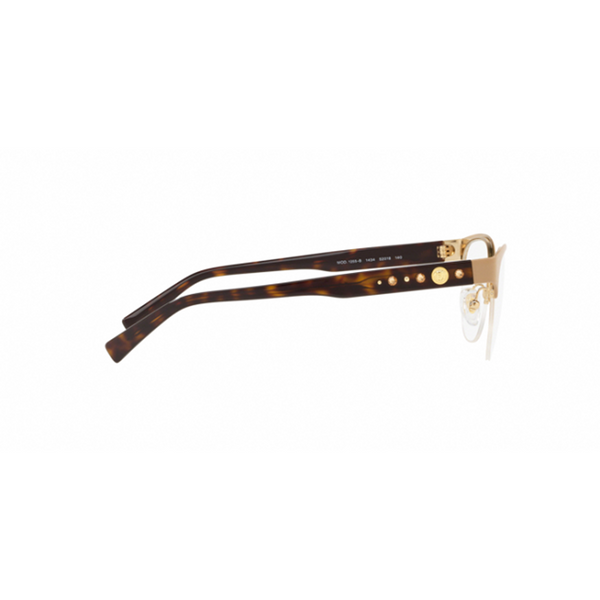 Versace VE1255B-1434-52 Brown Demo Lens Women's Eyeglasses