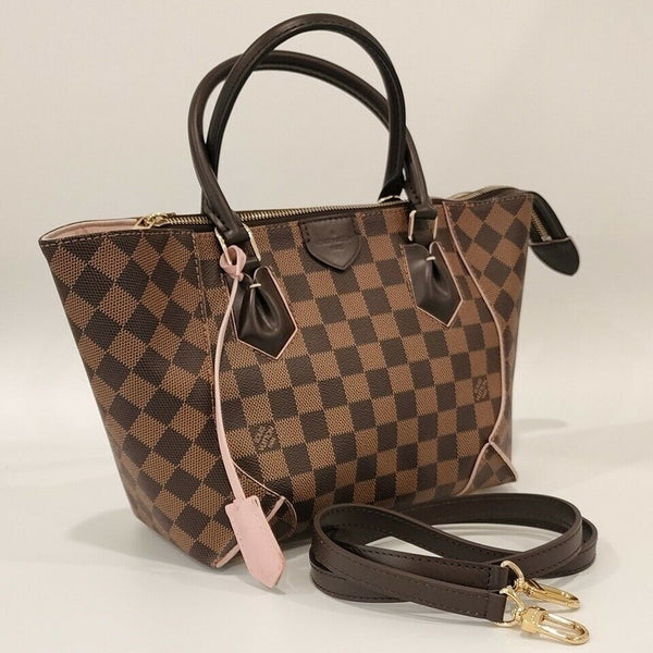 Louis Vuitton Caissa PM Damier Ebene Canvas Tote | Like New
