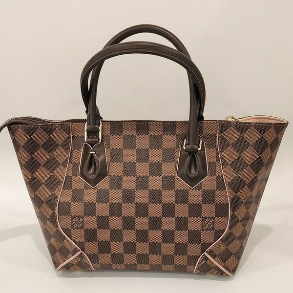 Louis Vuitton Caissa PM Damier Ebene Canvas Tote | Like New