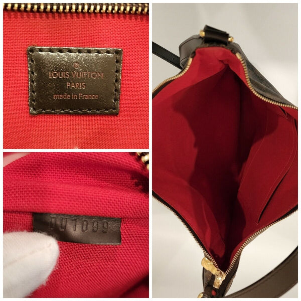 Louis Vuitton Bloomsbury GM Damier Ebene Cross Body Bag in Mint Condition