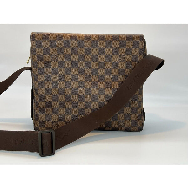 Louis Vuitton Naviglio Brown Damier Ébène Canvas Crossbody Bag