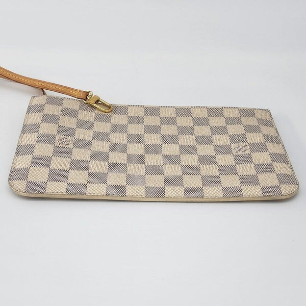 Louis Vuitton Neverfull GM Pochette in Damier Azur Canvas