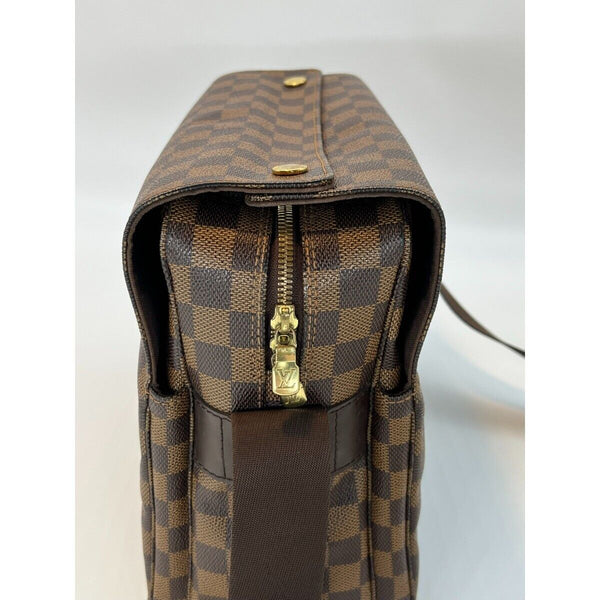 Louis Vuitton Naviglio Brown Damier Ébène Canvas Crossbody Bag