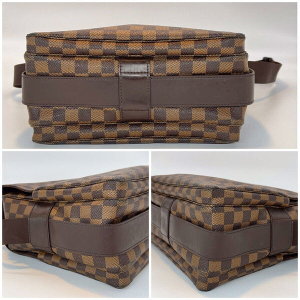 Louis Vuitton Naviglio Brown Damier Ébène Canvas Crossbody Bag