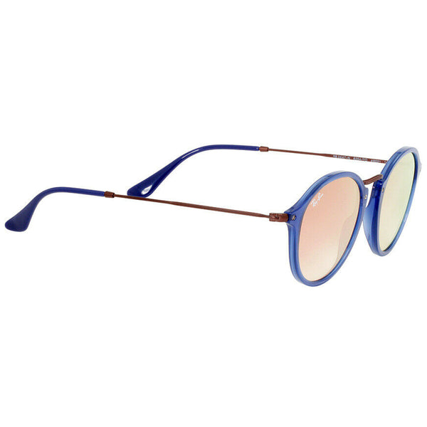 RayBan Flat Lenses Unisex Round Sunglasses RB2447N 625470