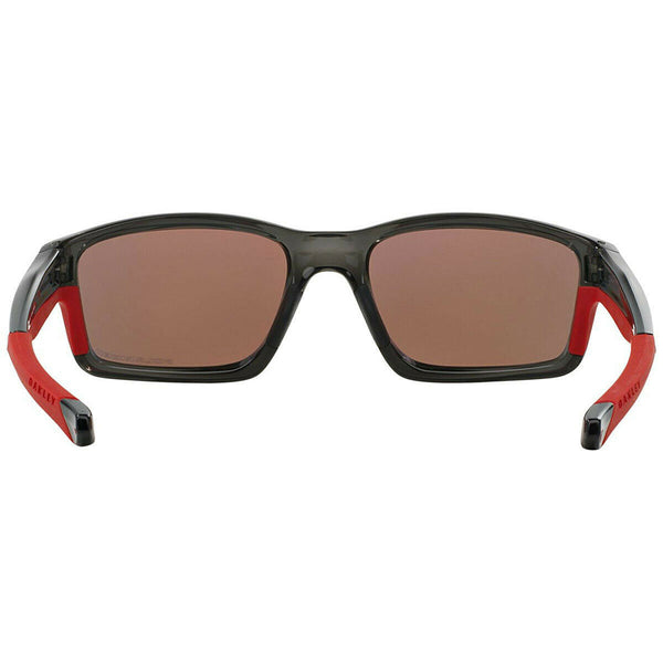 Oakley Chainlink Gray Smoke Sunglasses / Red Iridium Lens OO9247-10