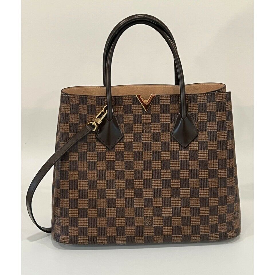 Louis Vuitton Kensington Satchel in Damier Ebene Canvas