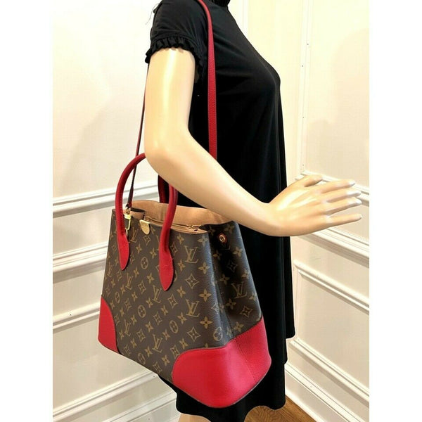 Louis Vuitton Red Flandrin Monogram Canvas Bag