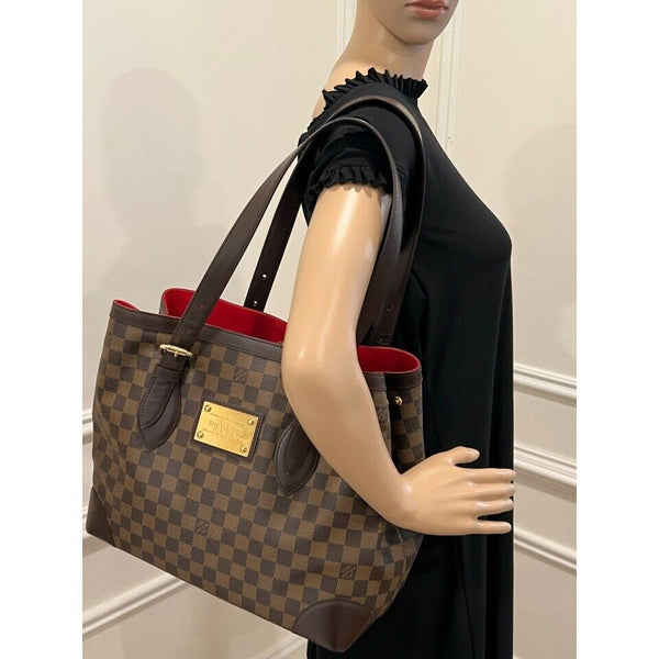 Louis Vuitton Hampstead MM In Mint Condition Brown Damier Ébène Shoulder Bag