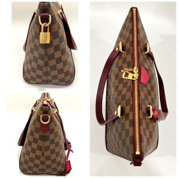 Louis Vuitton Hyde Park Damier Ebene Shoulder Bag in Mint Condition