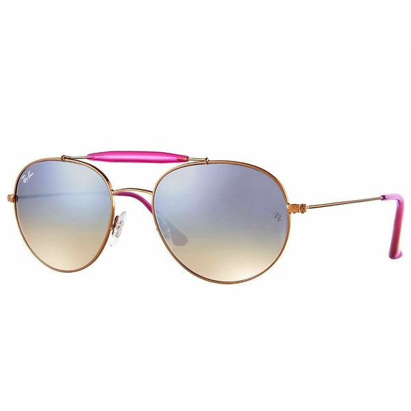 RayBan Aviator Unisex Sunglasses with Gradient Lens RB3540 198/9U-56