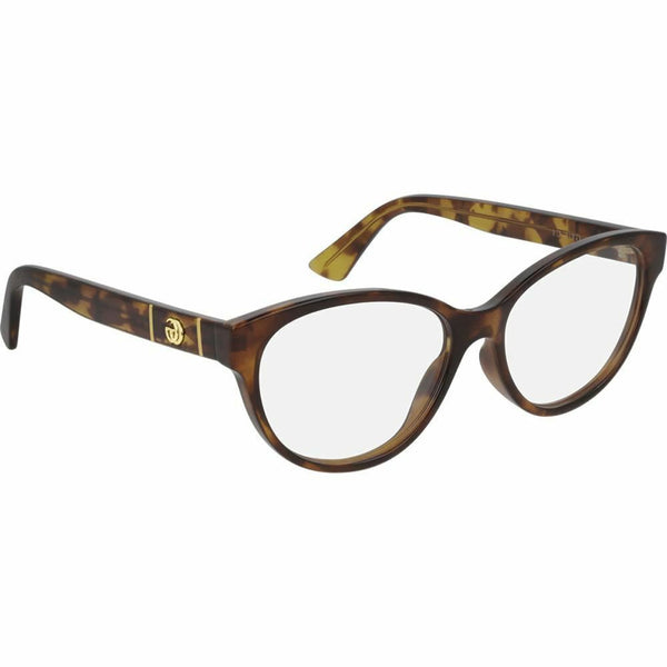 New Authentic Gucci Cat Eye Women's Eyeglasses Havana W/Demo Lens GG0633O 002