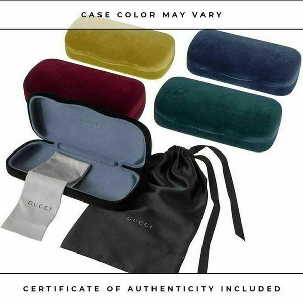 New Authentic Gucci Cat Eye Women's Eyeglasses Havana W/Demo Lens GG0633O 002