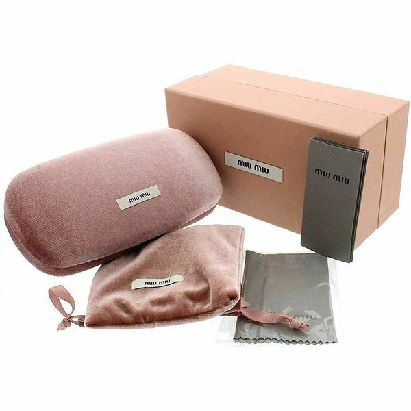 MiuMiu Women's Eyeglasses Transparent Bordeaux MU01PV USU1O1