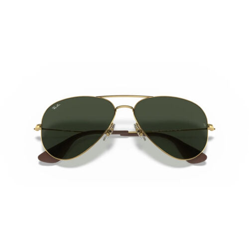 Ray-Ban Aviator Unisex UV Blocking Sunglasses RB3558 001/71
