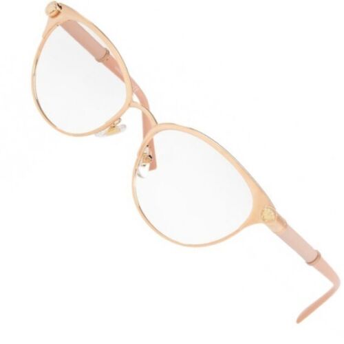 Versace VE1259Q-1412-52 Pink Gold Demo Lens Women's Eyeglasses