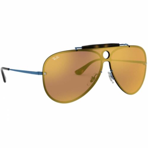 Ray Ban Blaze Shooter Blaze Unisex Sunglasses w/Gold Mirrored Len RB3581N 90387J