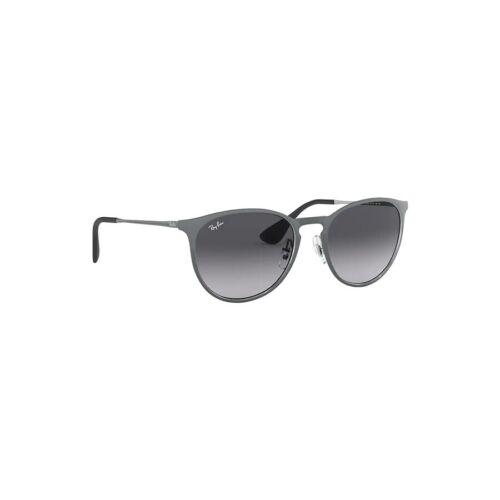 Ray-Ban RB3539 192/8G ERIKA METAL Round Grey Gradient Unisex Sunglasses