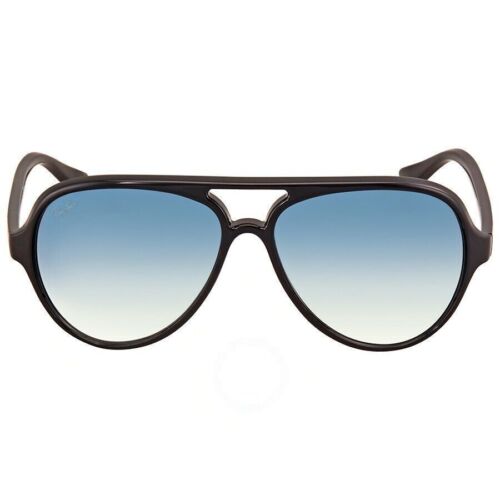 Ray-Ban RB4125 601/3F Cats 5000 Light Blue Gradient Aviator Unisex Sunglasses