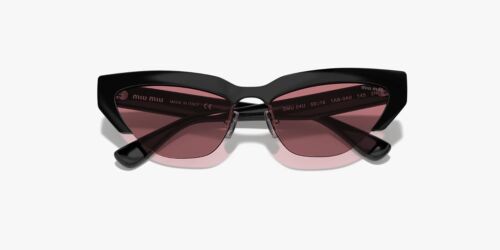 Miu Miu Violet Cat-eye Women's Sunglasses MU 04US