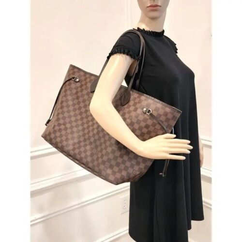 Louis Vuitton Neverfull GM Tote in Damier Ebene | Mint Condition