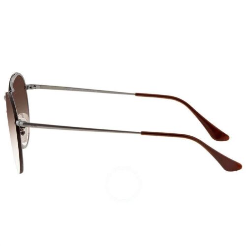 Ray-Ban RB3547 002/71 Oval Flat Lenses Grey Gradient Unisex Sunglasses