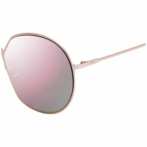 New Authentic Fendi FF0313/F/S 35J Women Sunglasses in Pink frame w/Grey Lens