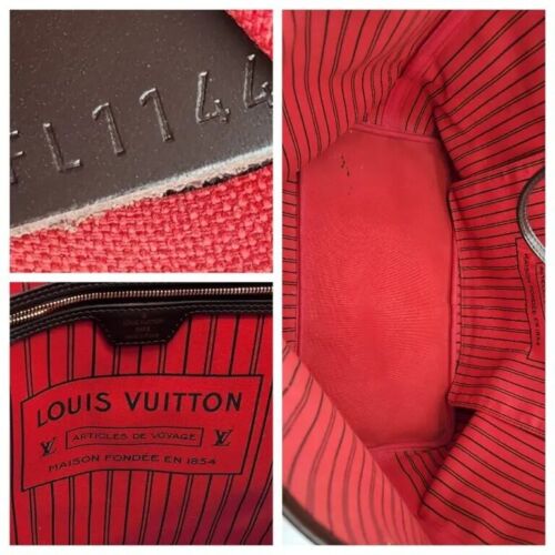Louis Vuitton Neverfull GM Tote in Damier Ebene Canvas in Mint Condition