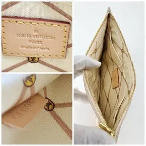 Louis Vuitton Neverfull Special Edition N41065 MM Pochette in Damier Azur Canvas