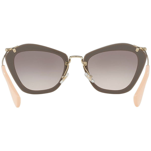 MiuMiu Women's Sunglasses W/Pink Gradient Grey Lens MU10NS-USY4K0-55