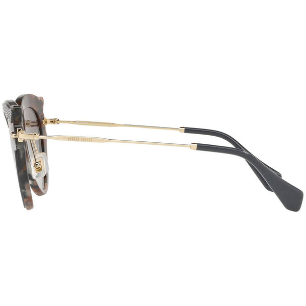 Miu Miu Cat Eye Women's Sunglasses w/Grey Gradient Lens MU05SS 79A3M1