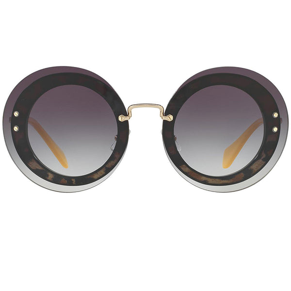 Miu Miu Round Women's Sunglasses MU10RS-U6E5D1-64