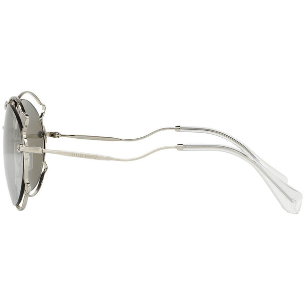 MiuMiu Women's Sunglasses W/Light Grey Lens MU50SS-1BC2B0-57